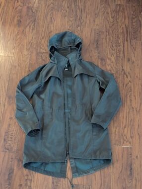 Mondetta Dark Grey Hooded Raincoat